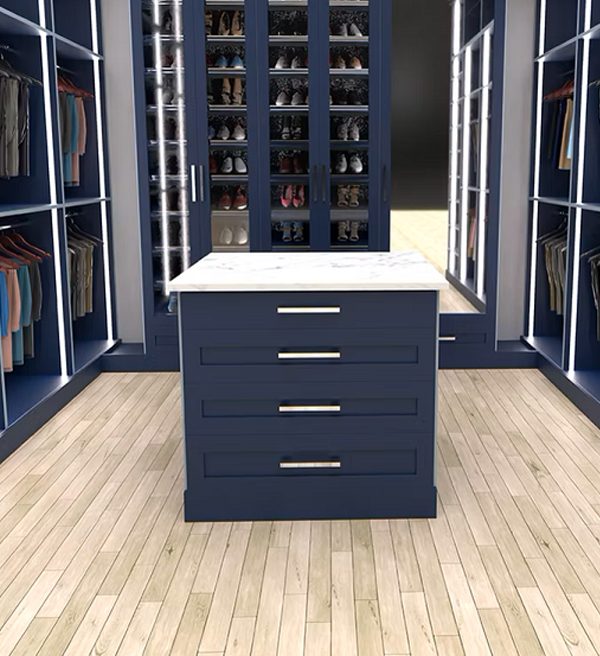 Custom 3D Design — Up Closets of Mesa process