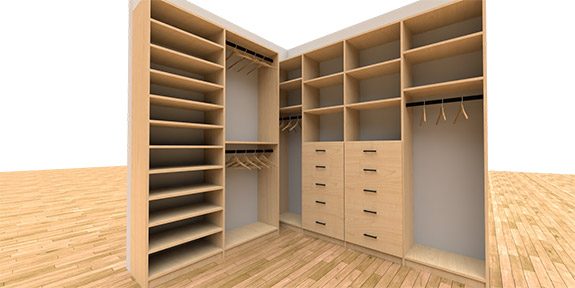 Level 3 Signature — example closet design
