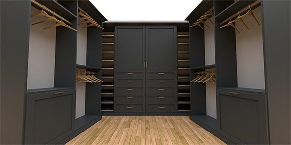 Level 5 Elite — example closet design
