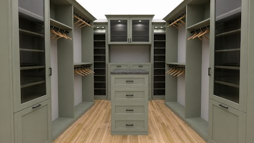 Level 6 Luxe — example closet design